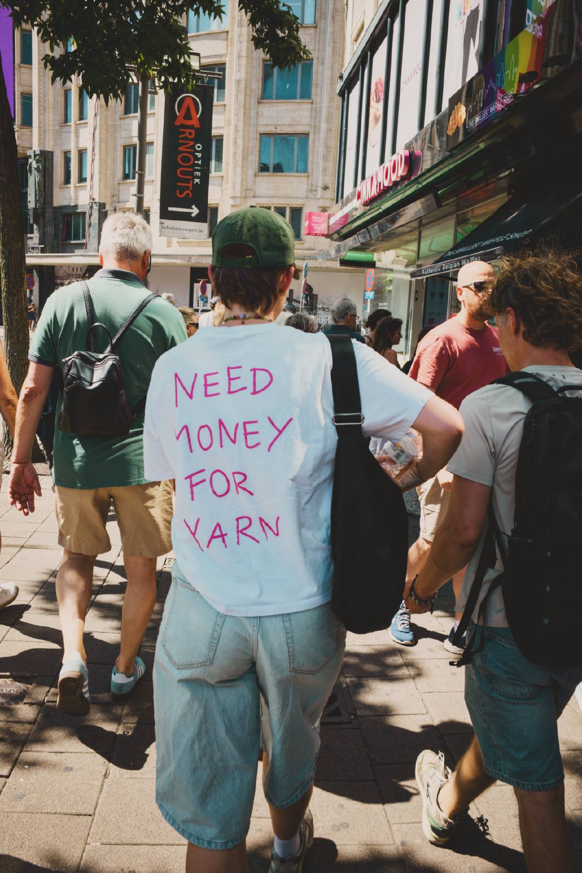 Need money for yarn.